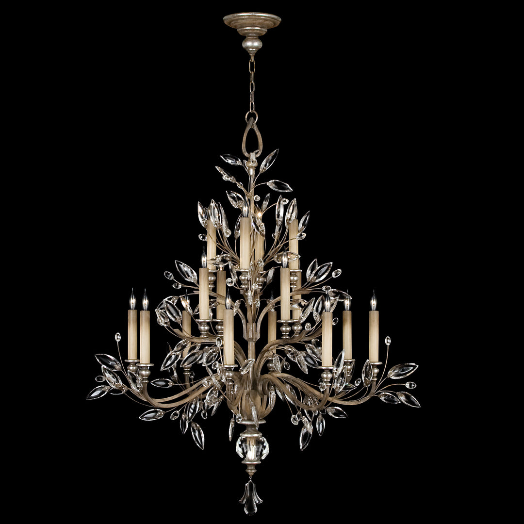 Fine Art Crystal Laurel 759440ST Chandelier Light - Silver