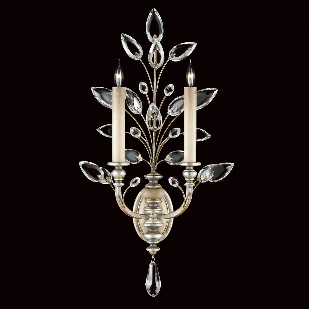 Fine Art Crystal Laurel 759750ST Wall Light - Silver