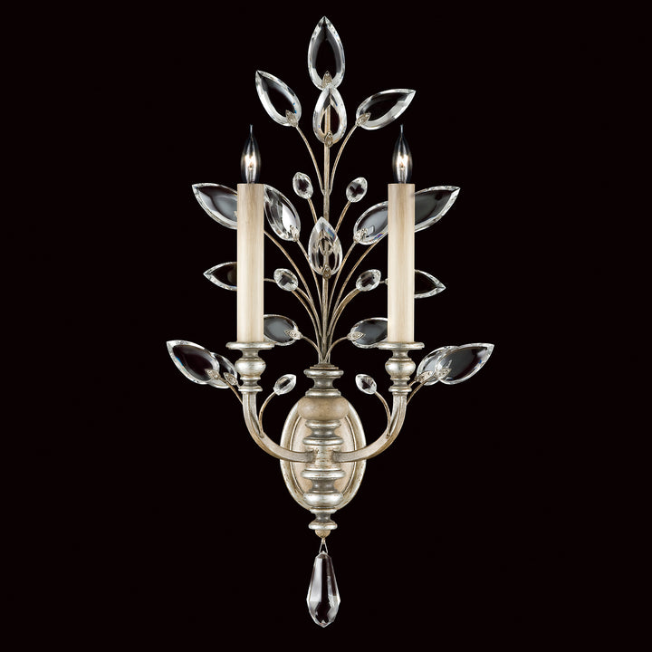 Fine Art Crystal Laurel 759750ST Wall Light - Silver