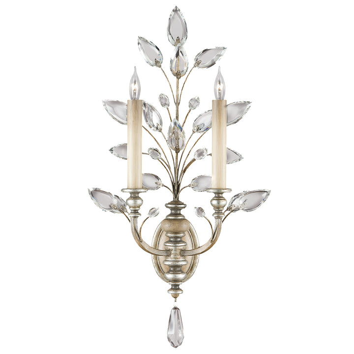 Fine Art Crystal Laurel 759750ST Wall Light - Silver