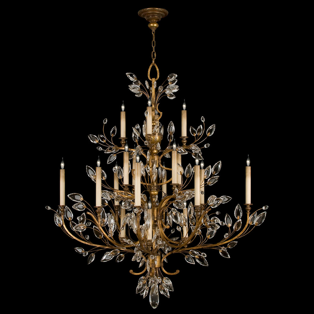 Fine Art Crystal Laurel 774440ST Chandelier Light - Gold