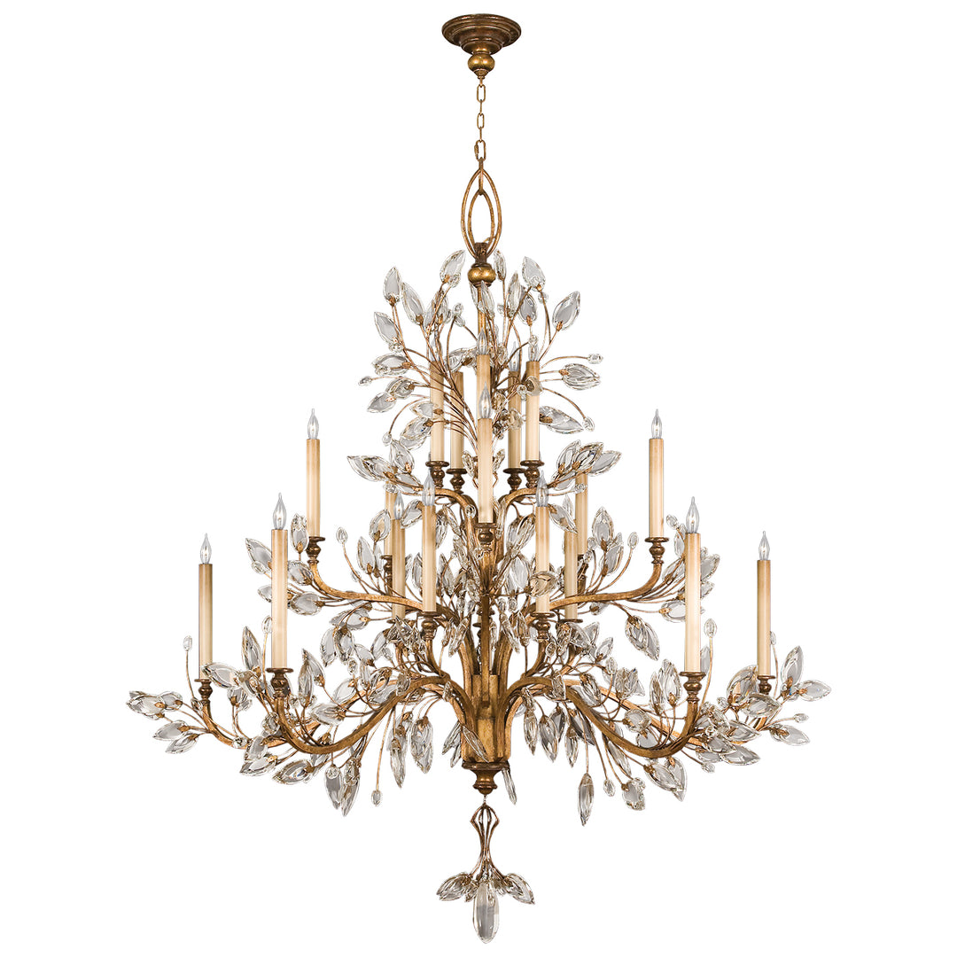 Fine Art Crystal Laurel 774540ST Chandelier Light - Gold