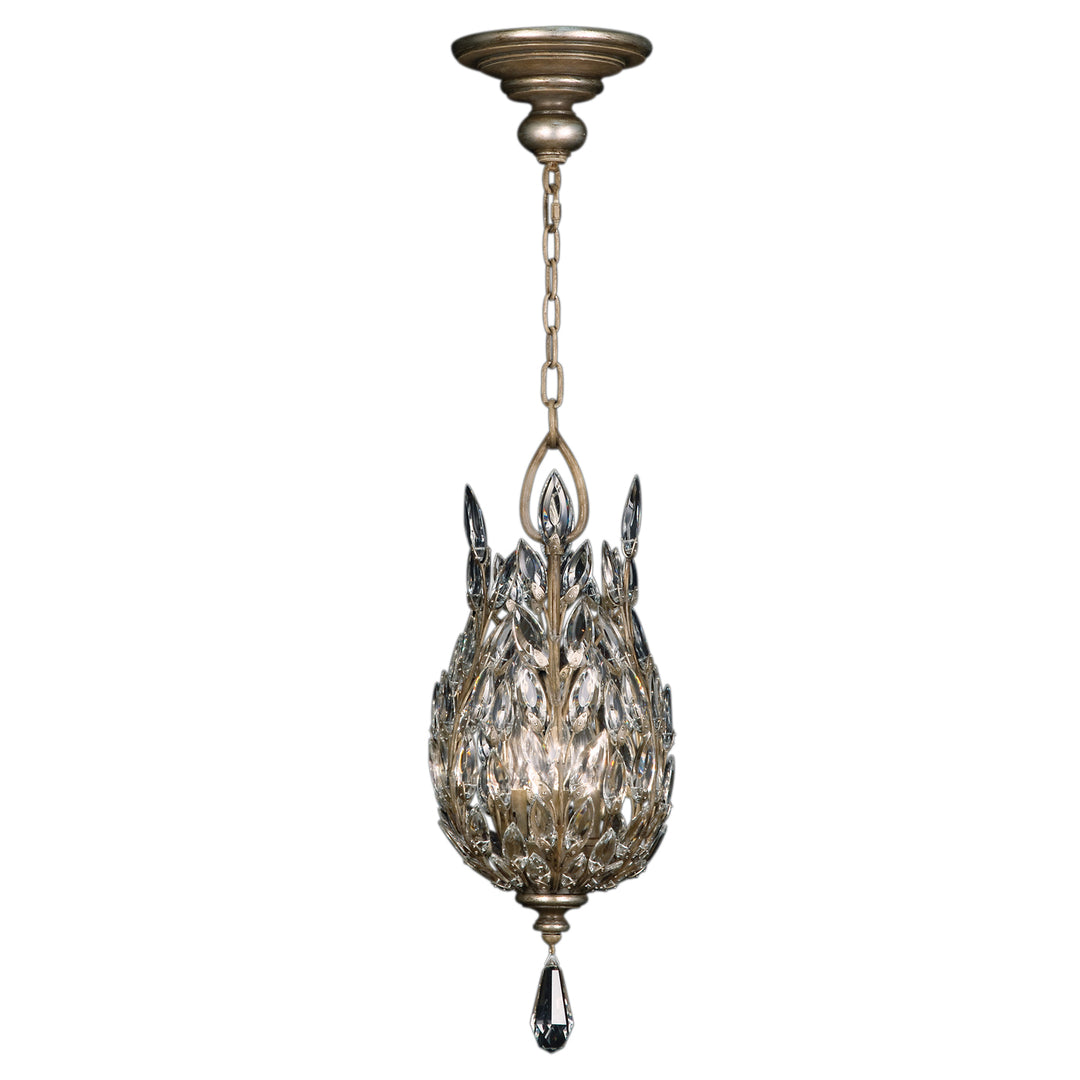 Fine Art Crystal Laurel 804640ST Pendant Light - Silver