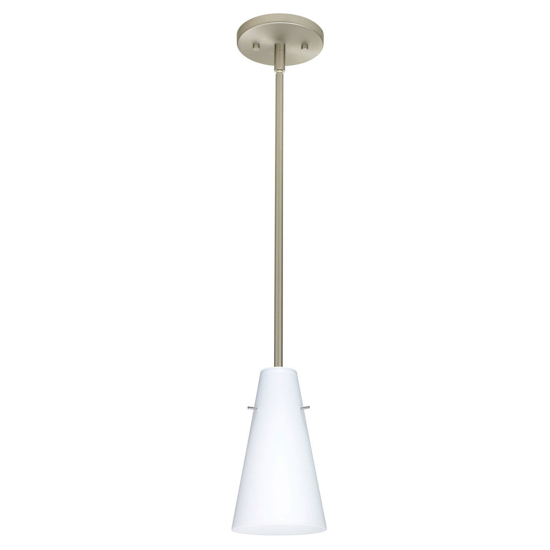 Besa Cierro 1TT-412407-SN Pendant Light - Satin Nickel