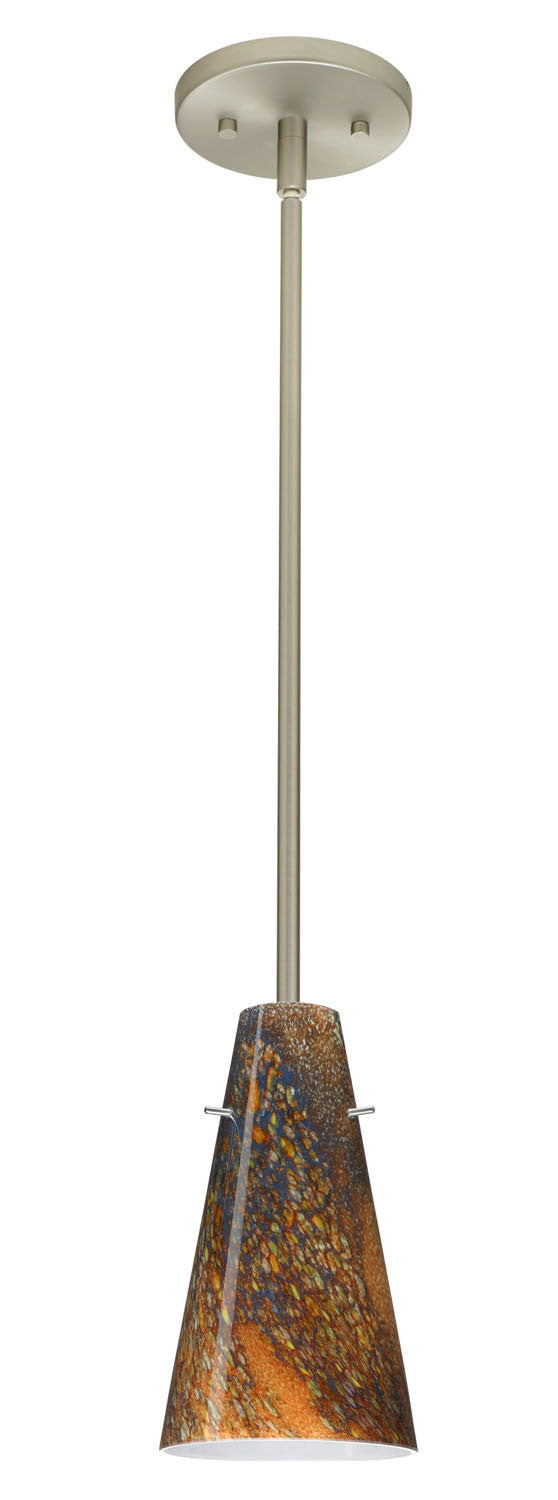 Besa Cierro 1TT-4124CE-SN Pendant Light - Satin Nickel