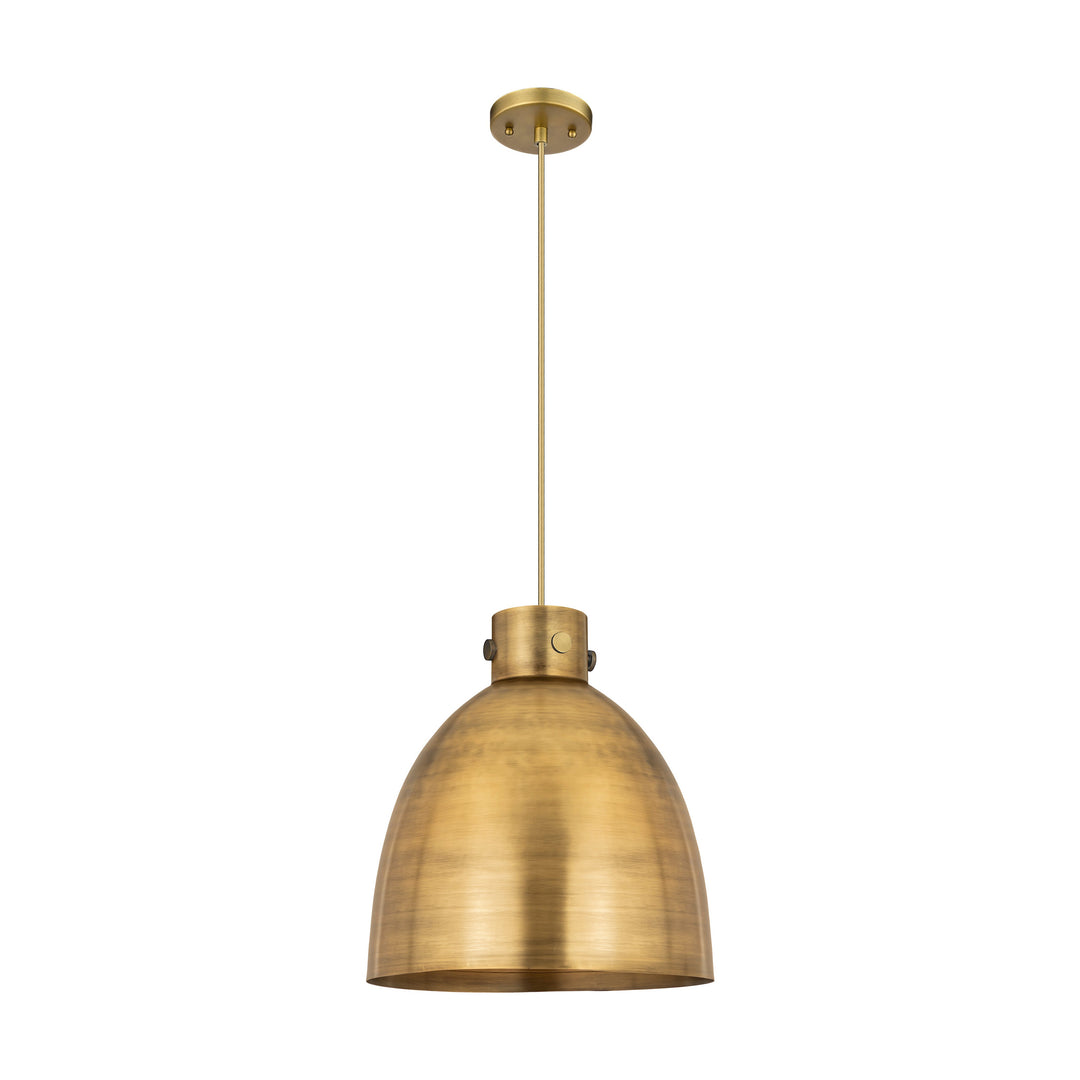 Innovations Downtown Urban 410-1PL-BB-M412-14BB Pendant Light - Brushed Brass