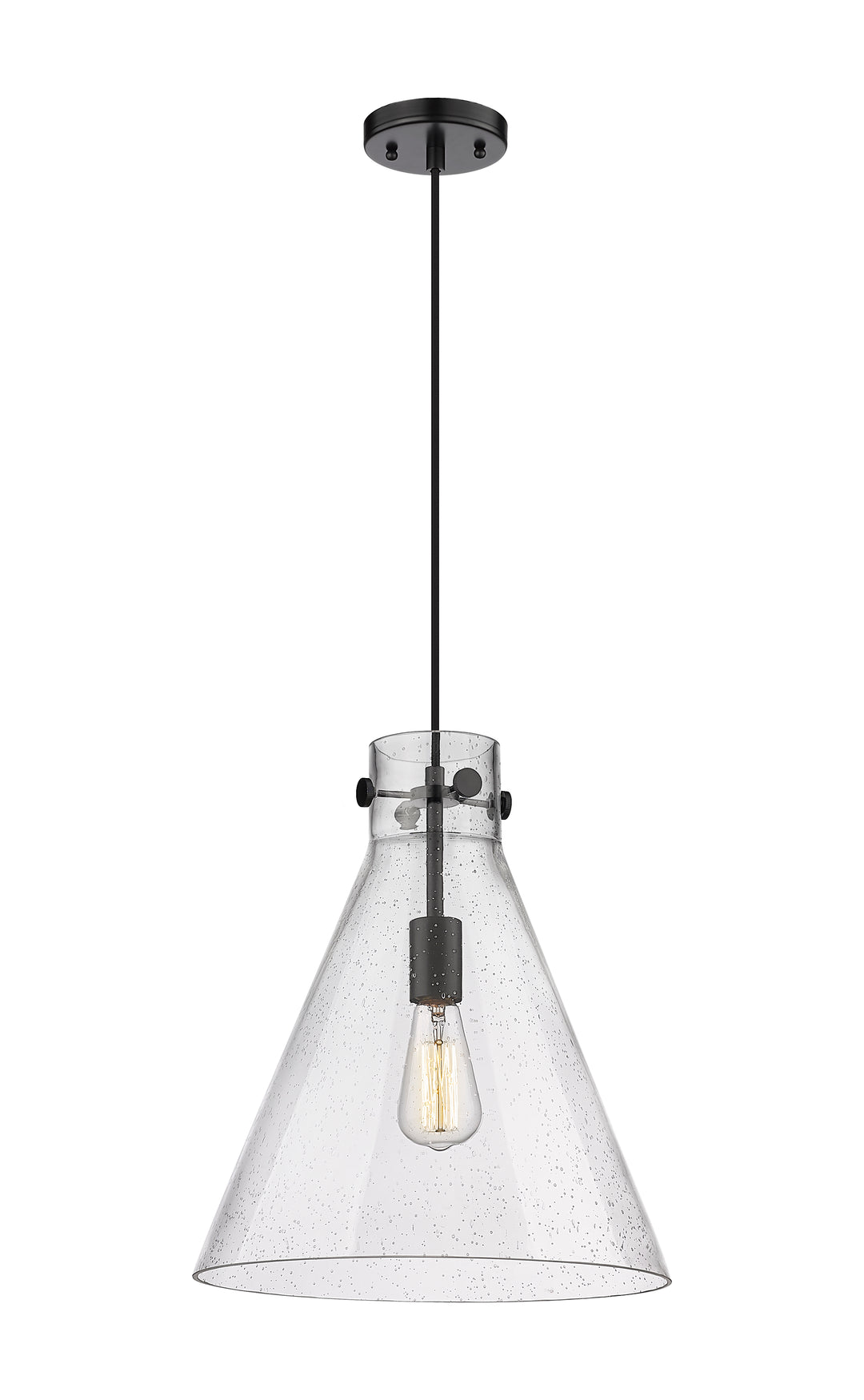Innovations Downtown Urban 410-1PL-BK-G411-14SDY Pendant Light - Matte Black