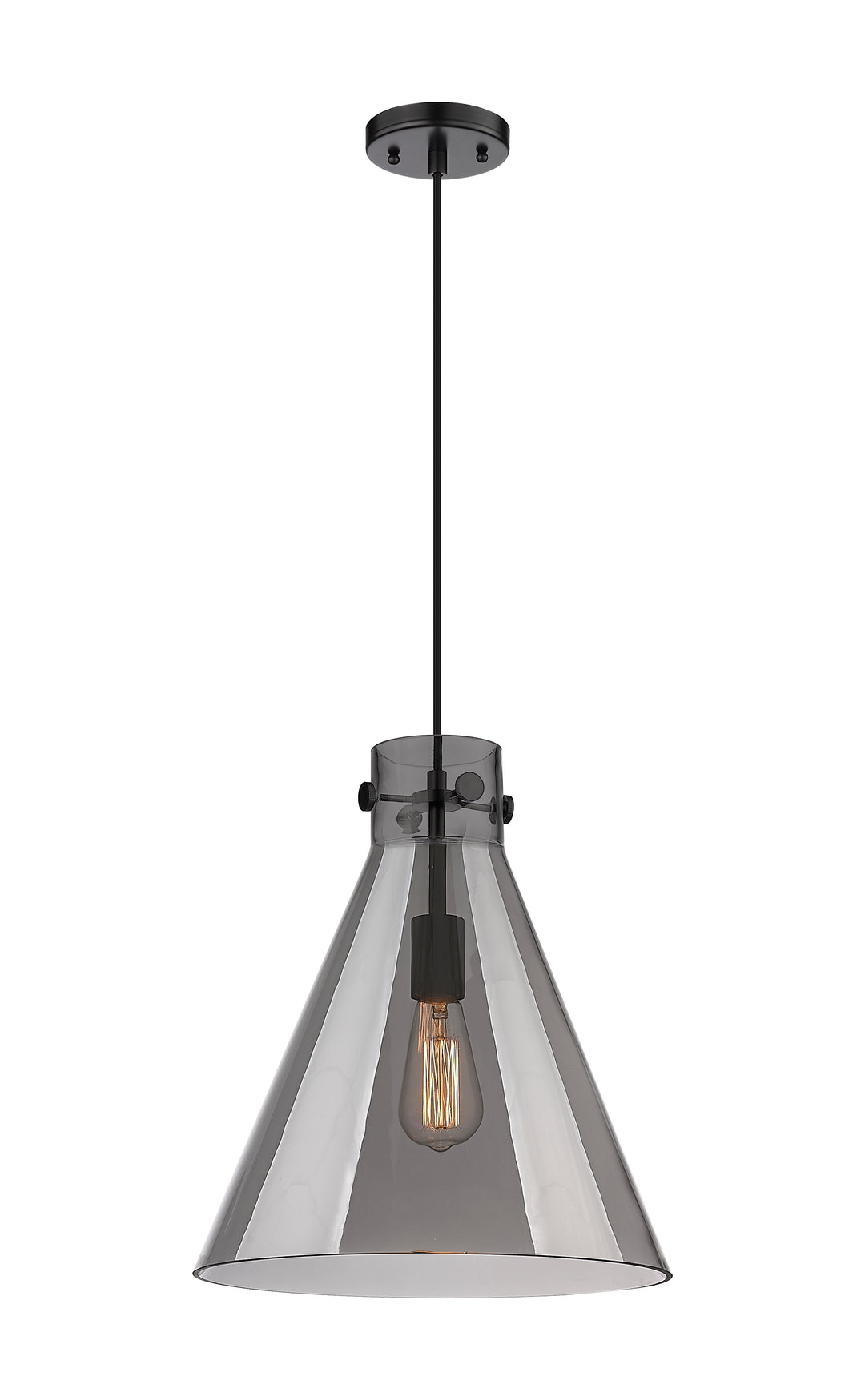Innovations Downtown Urban 410-1PL-BK-G411-14SM Pendant Light - Matte Black