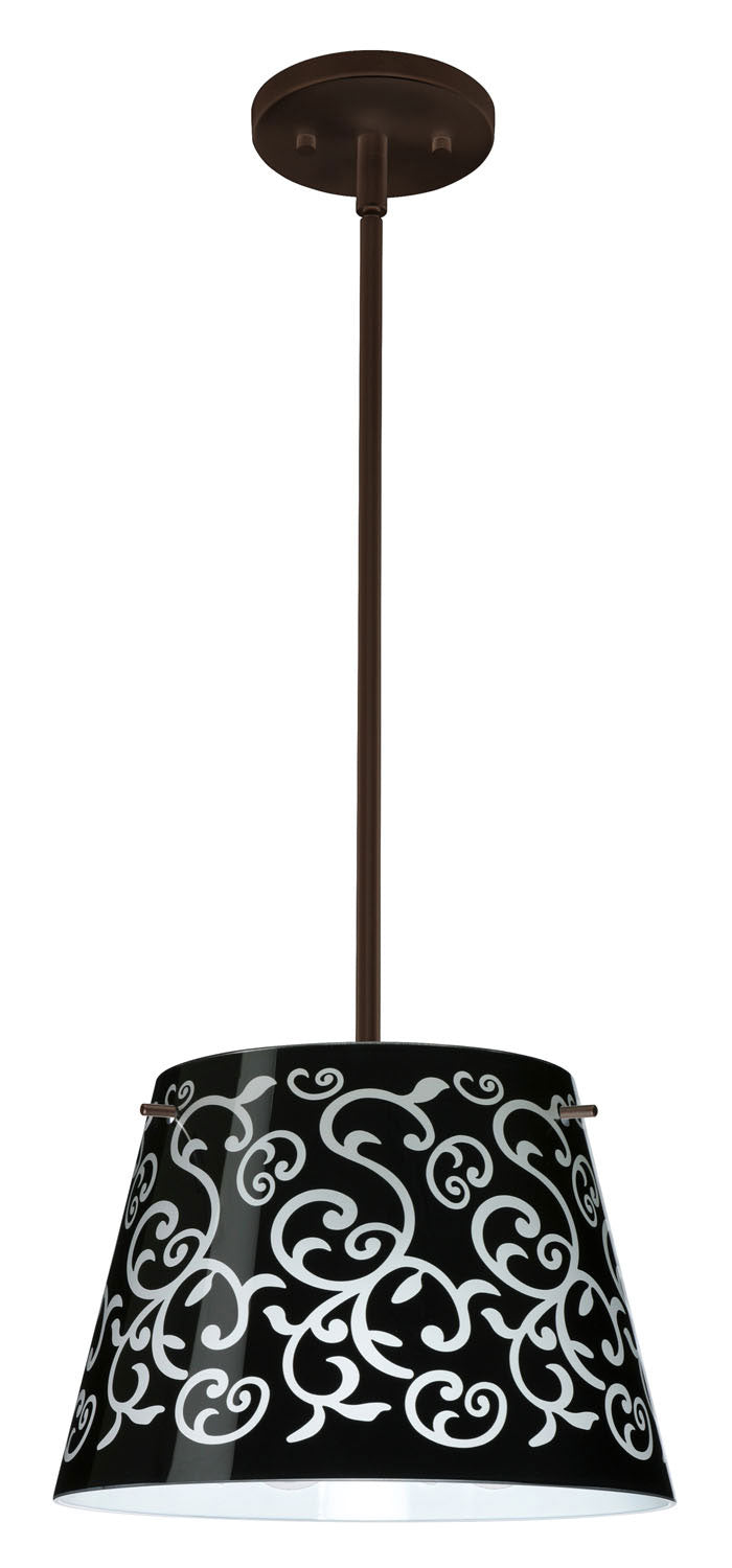 Besa Amelia 1TT-4393BD-BR Pendant Light - Bronze
