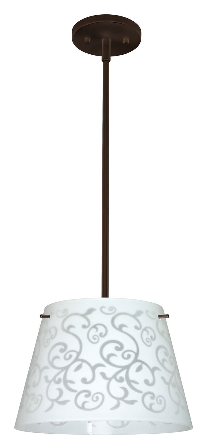 Besa Amelia 1TT-4393WD-BR Pendant Light - Bronze