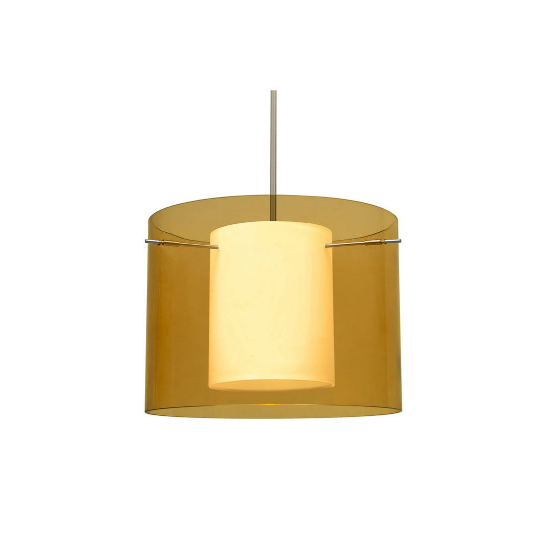 Besa Pahu 1TT-G00707-SN Pendant Light - Satin Nickel