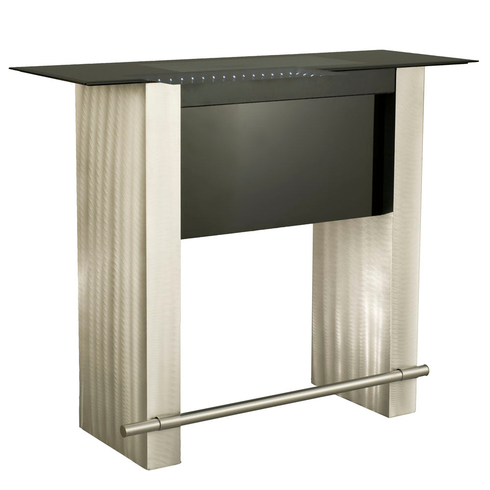 Nova Lighting 6310116 Stealth Accent Furniture Furniture Pewter, Nickel, Silver