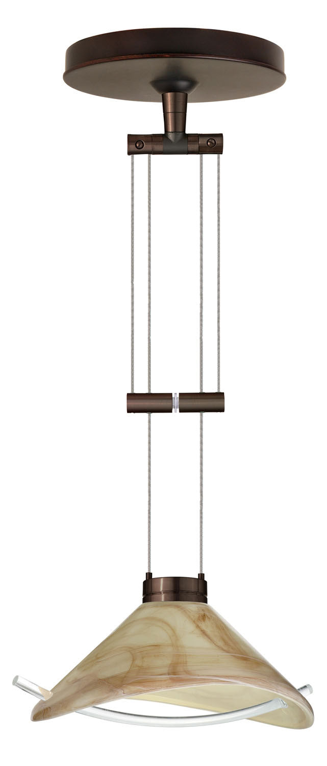 Besa Hoppi 1XA-181305-BR Pendant Light - Bronze