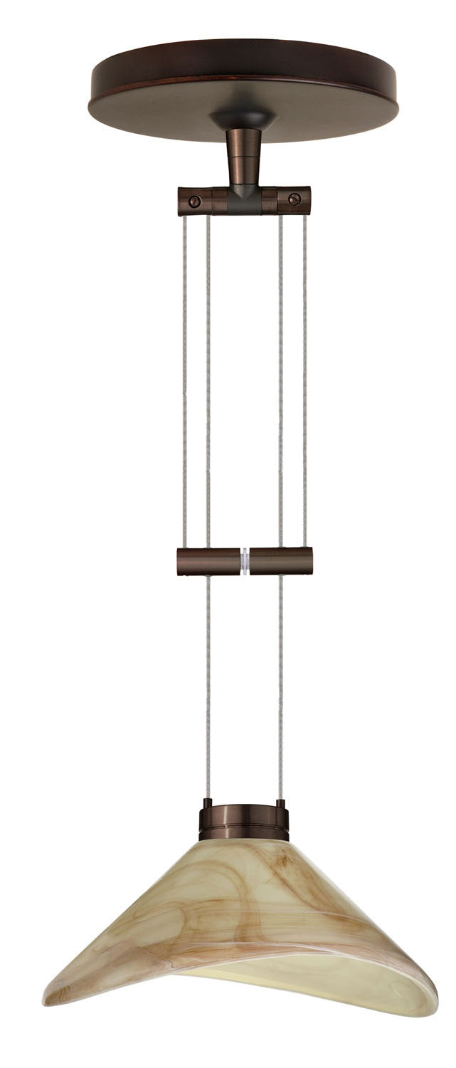 Besa Hoppi 1XA-191383-BR Pendant Light - Bronze