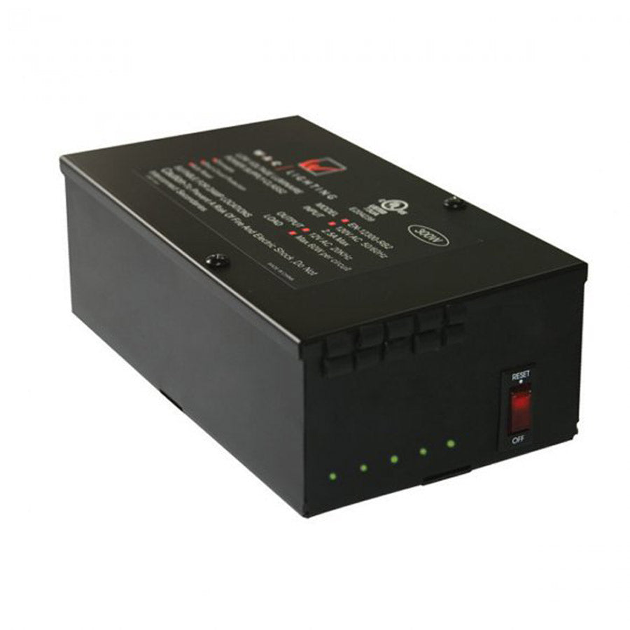 Wac Lighting EN-12300-RB2  Power Supply Track Light Black