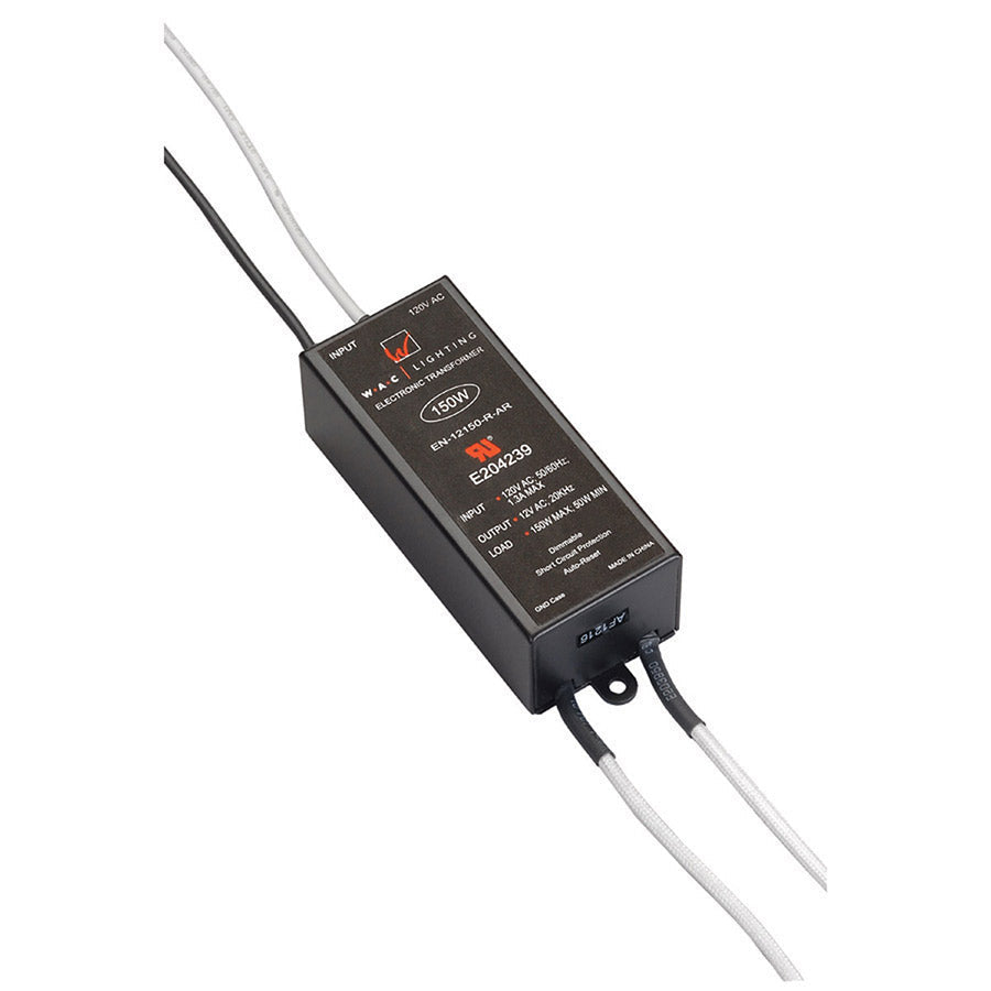 Wac Lighting EN-12150-R-AR  Power Supply Track Light Black