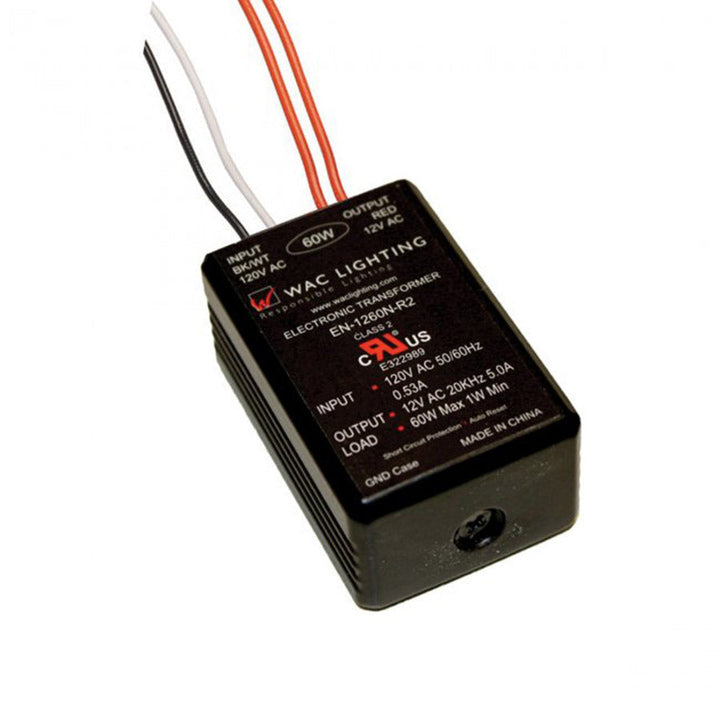 Wac Lighting EN-1260-R2  Power Supply Track Light Black