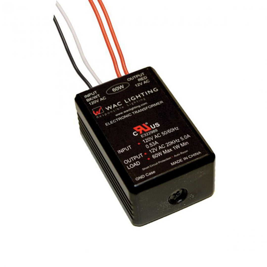 Wac Lighting EN-1260-R-AR  Power Supply Track Light Black