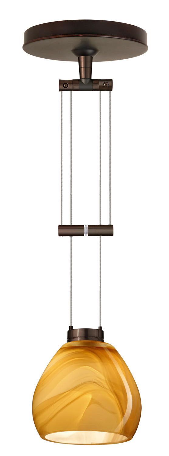 Besa Tay Tay 1XA-5605HN-BR Pendant Light - Bronze