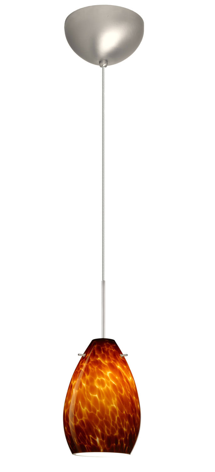 Besa Pera 1XC-171318-SN Pendant Light - Satin Nickel