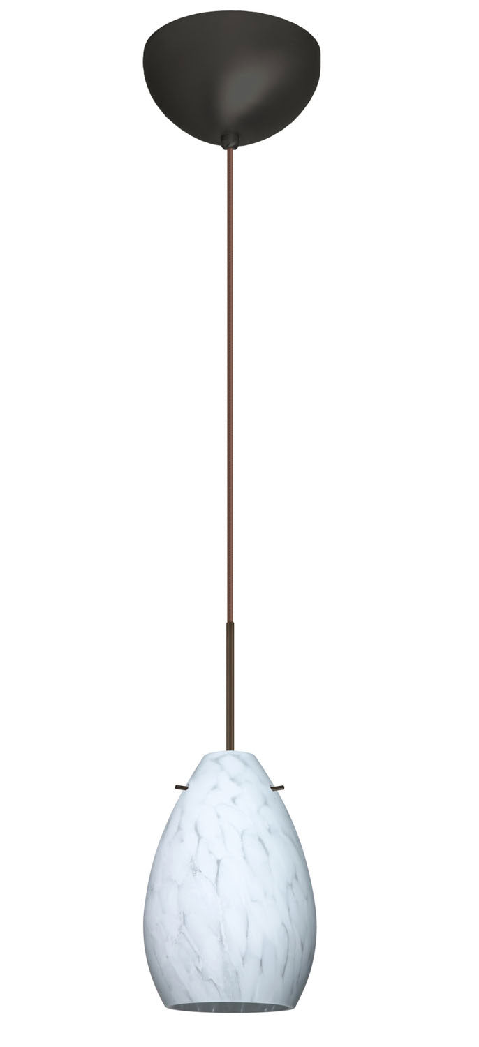 Besa Pera 1XC-171319-BR Pendant Light - Bronze