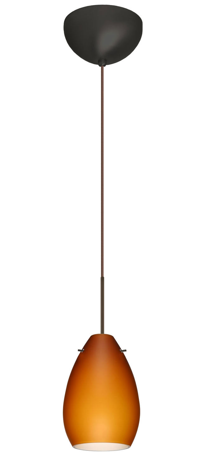 Besa Pera 1XC-171380-BR Pendant Light - Bronze