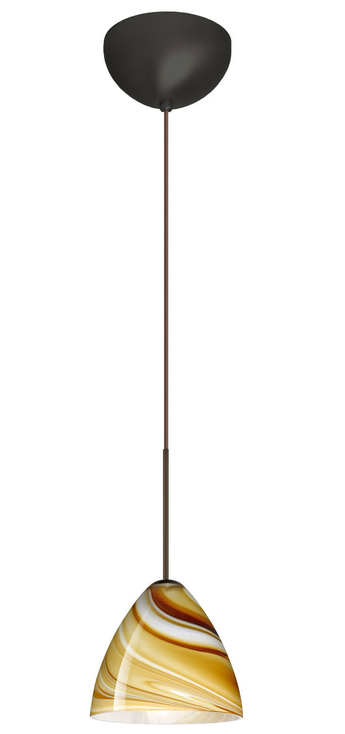 Besa Mia 1XC-1779HN-BR Pendant Light - Bronze