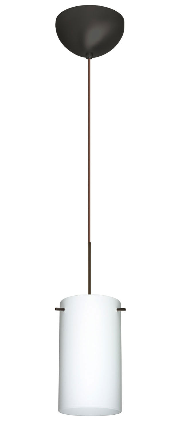 Besa Stilo 1XC-440407-BR Pendant Light - Bronze
