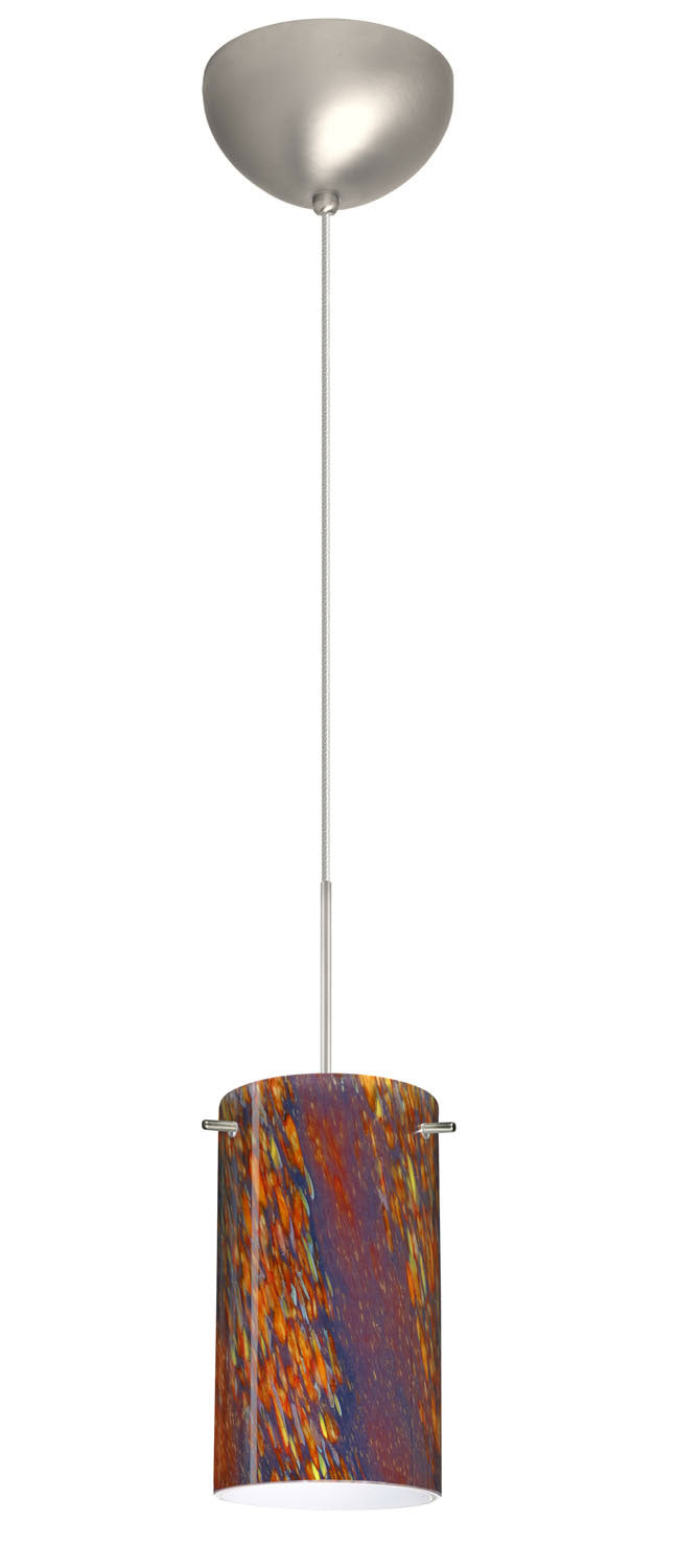 Besa Stilo 1XC-4404CE-SN Pendant Light - Satin Nickel
