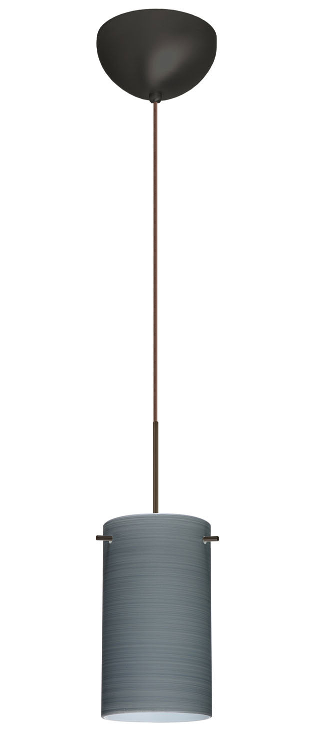 Besa Stilo 1XC-4404TN-BR Pendant Light - Bronze