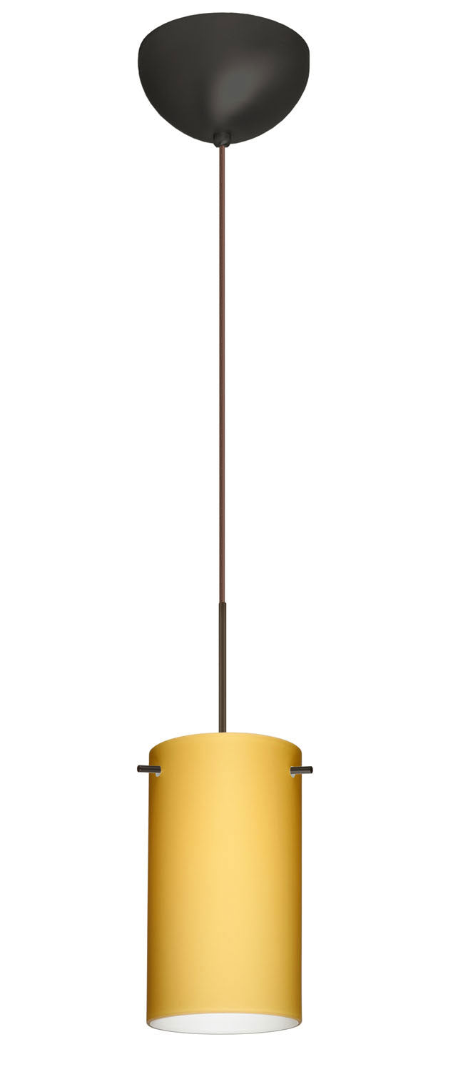 Besa Stilo 1XC-4404VM-BR Pendant Light - Bronze