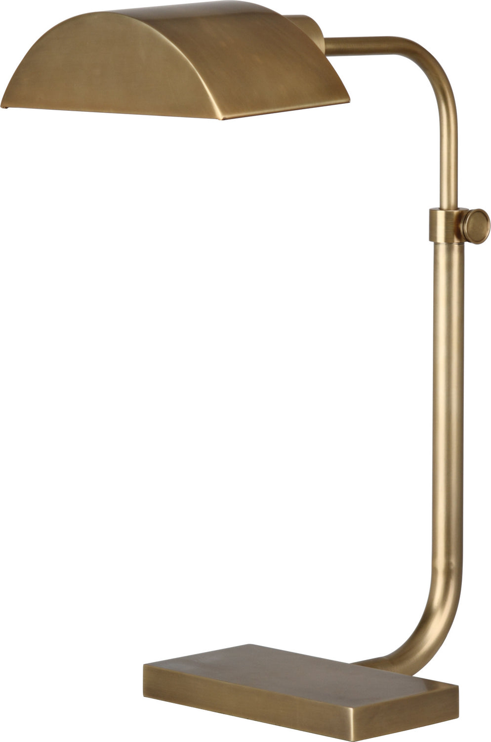 Robert Abbey Lighting 460 Koleman Lamp Aged Brass