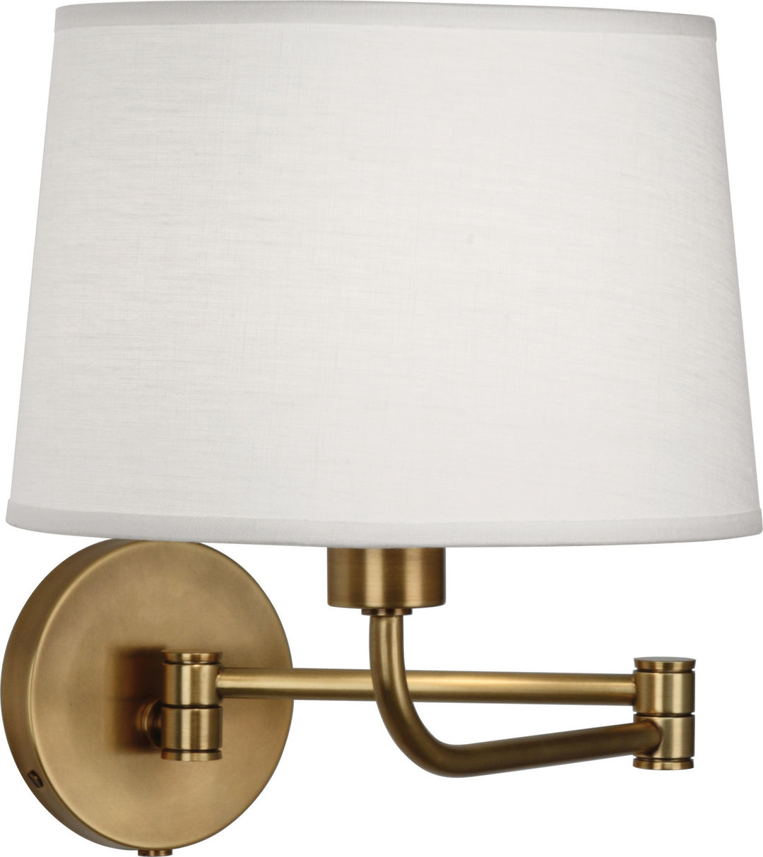 Robert Abbey Lighting 464 Koleman Lamp Aged Brass