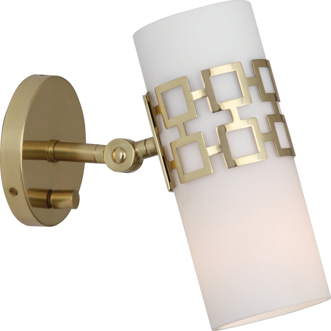 Robert Abbey Jonathan Adler Parker 639 Wall Sconce Light - Antique Brass