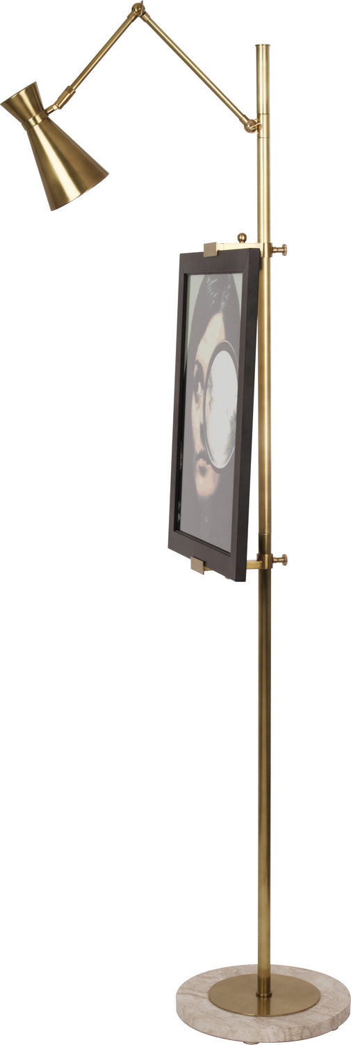 Robert Abbey Lighting 706 Jonathan Adler Bristol Lamp Antique Brass