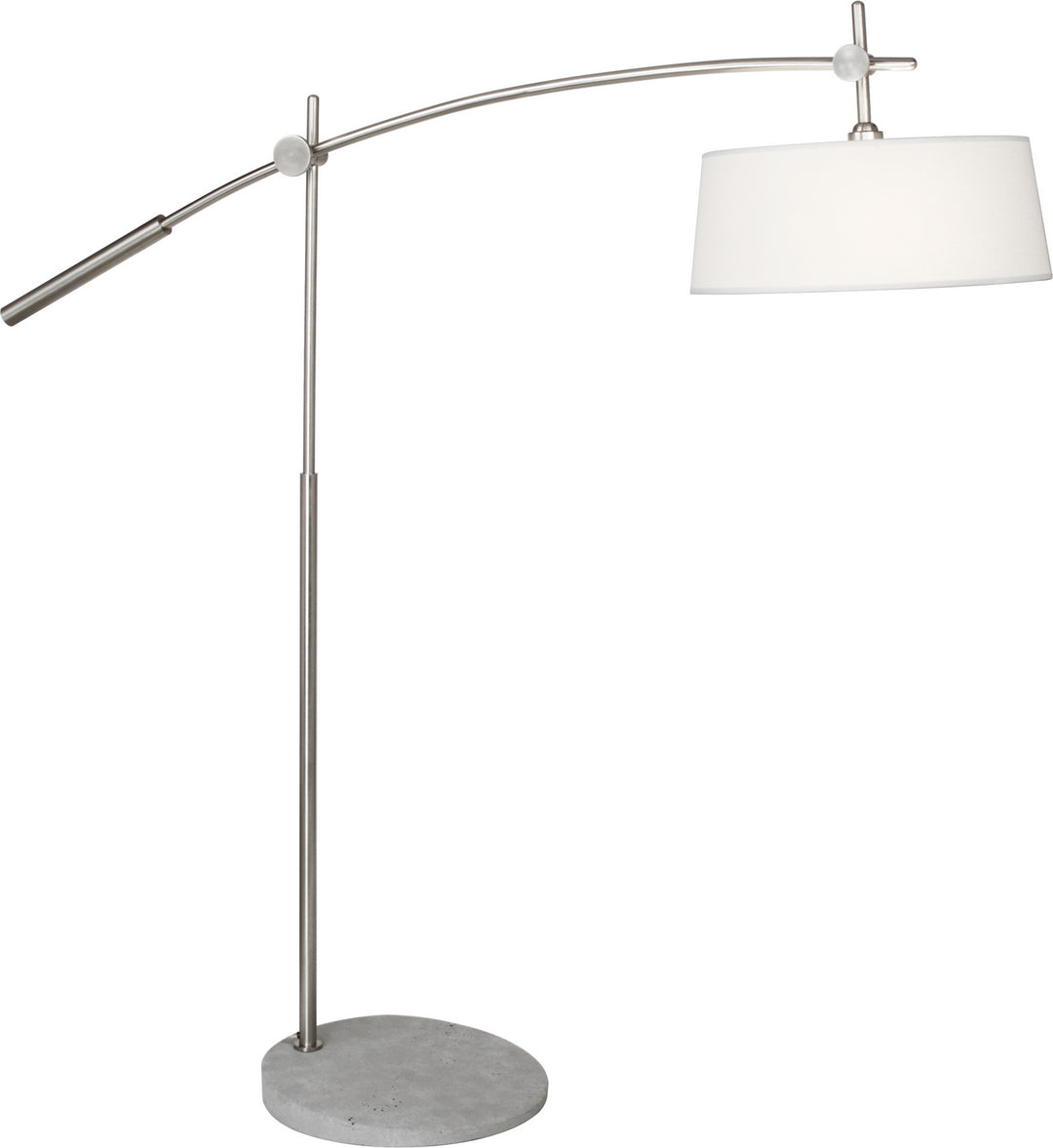 Robert Abbey Lighting B2097 Rico Espinet Miles Lamp Brushed Nickel