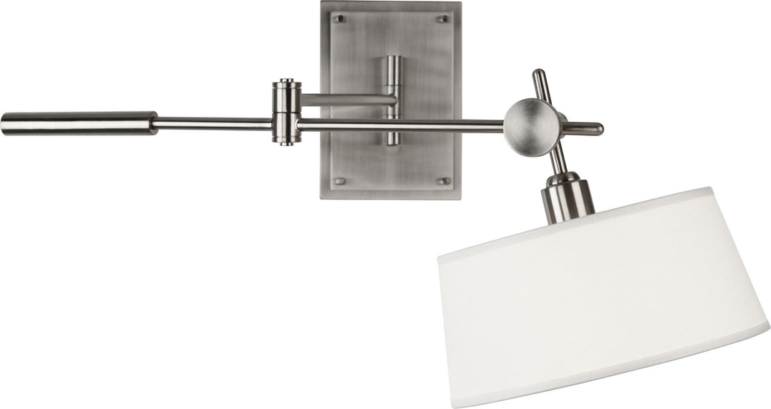 Robert Abbey Lighting B2098 Rico Espinet Miles Lamp Brushed Nickel