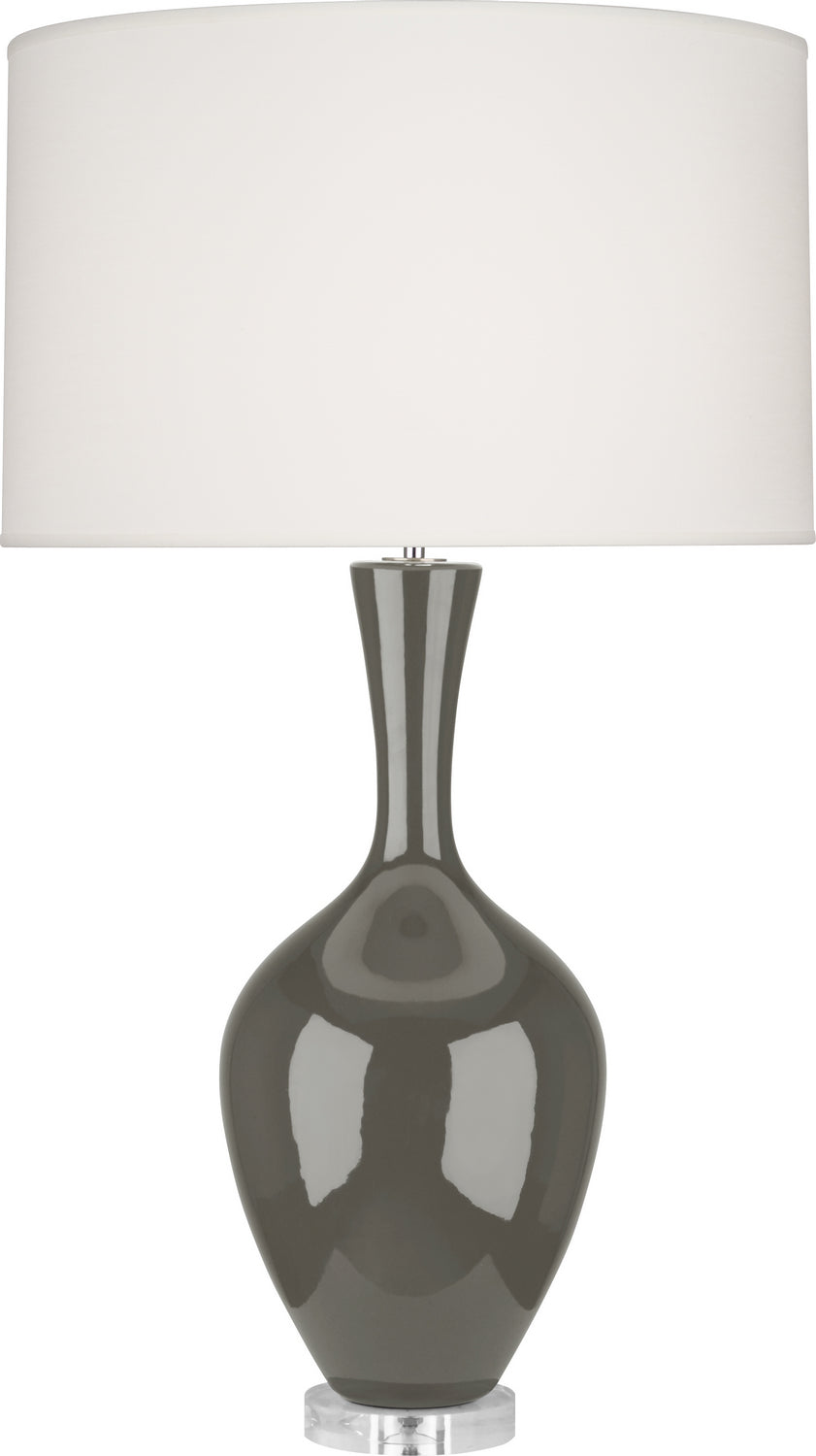 Robert Abbey Lighting CR980 Audrey Lamp Ash Glazed