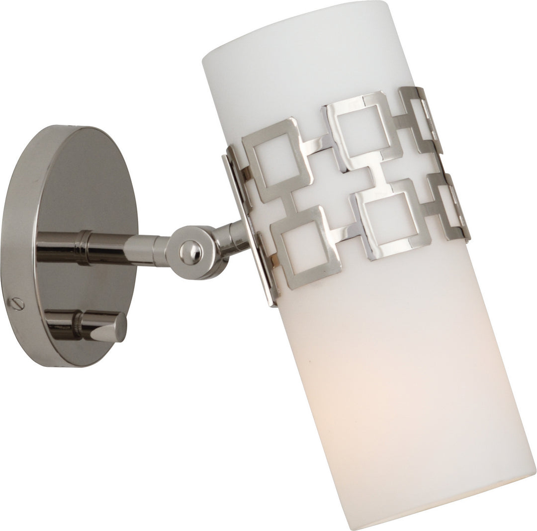 Robert Abbey Jonathan Adler Parker S639 Wall Sconce Light - Polished Nickel