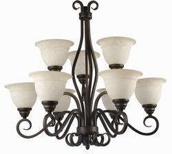 Revolution Alpha 6789VBT Chandelier Light - Venetian Bronze