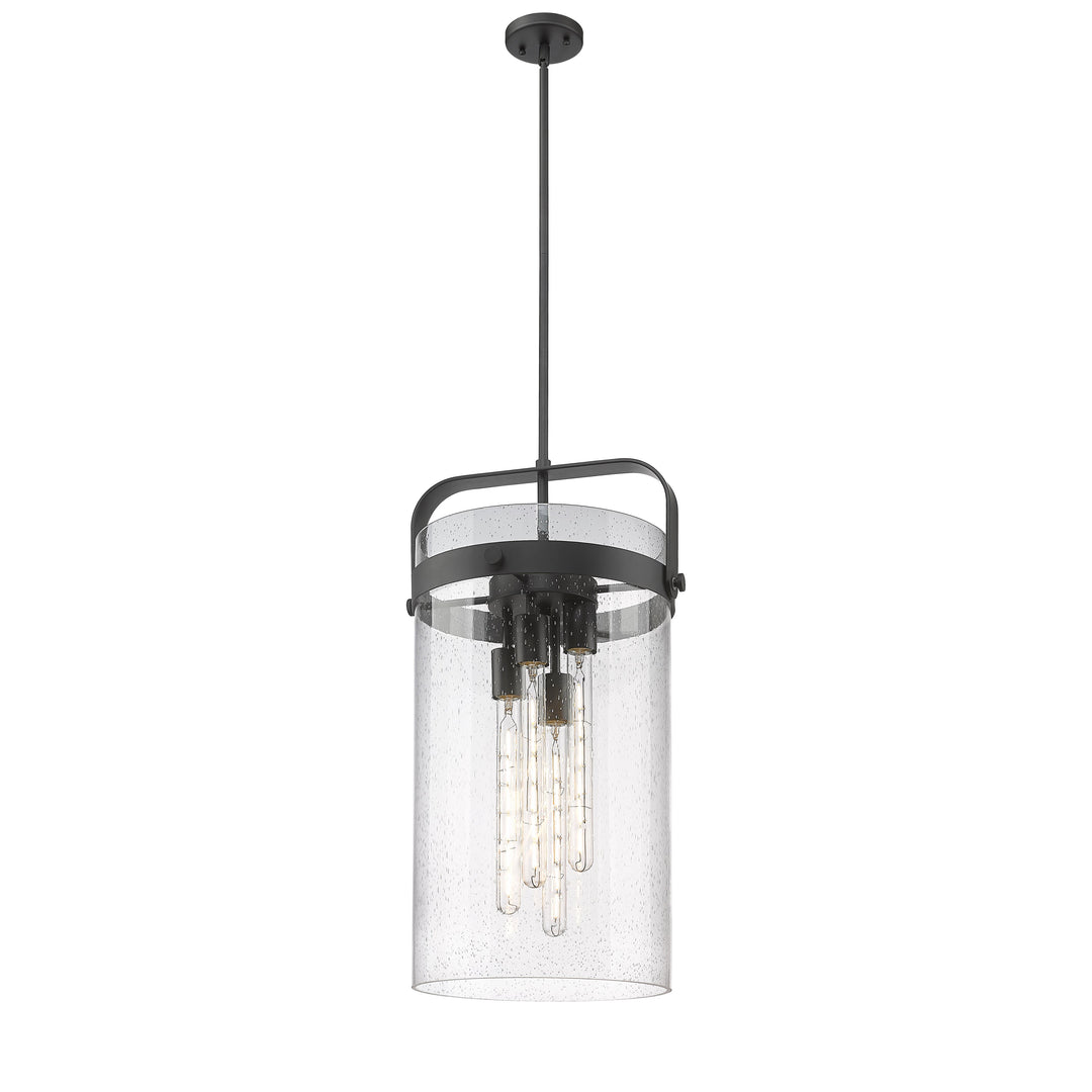 Innovations Downtown Urban 413-4SL-BK-G413-4S-12SDY Pendant Light - Matte Black