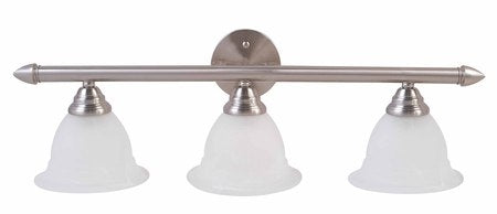 Revolution Alpha BL673BNA Bath Vanity Light 28 in. wide - Brushed Nickel