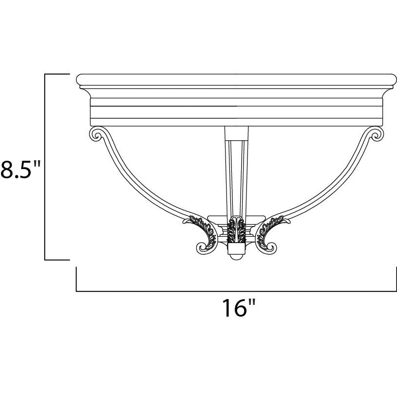 Maxim Lighting 41420WGGO  Camden Vx Outdoor Golden Bronze