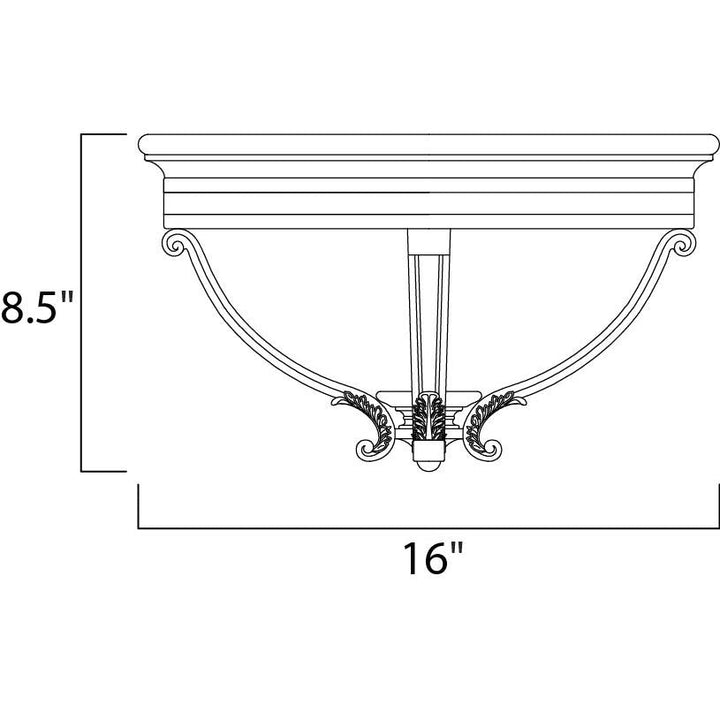 Maxim Lighting 41420WGGO  Camden Vx Outdoor Golden Bronze