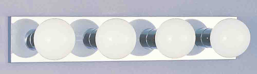 Volume Lighting V1024-3 Hollywood Utility Light Chrome