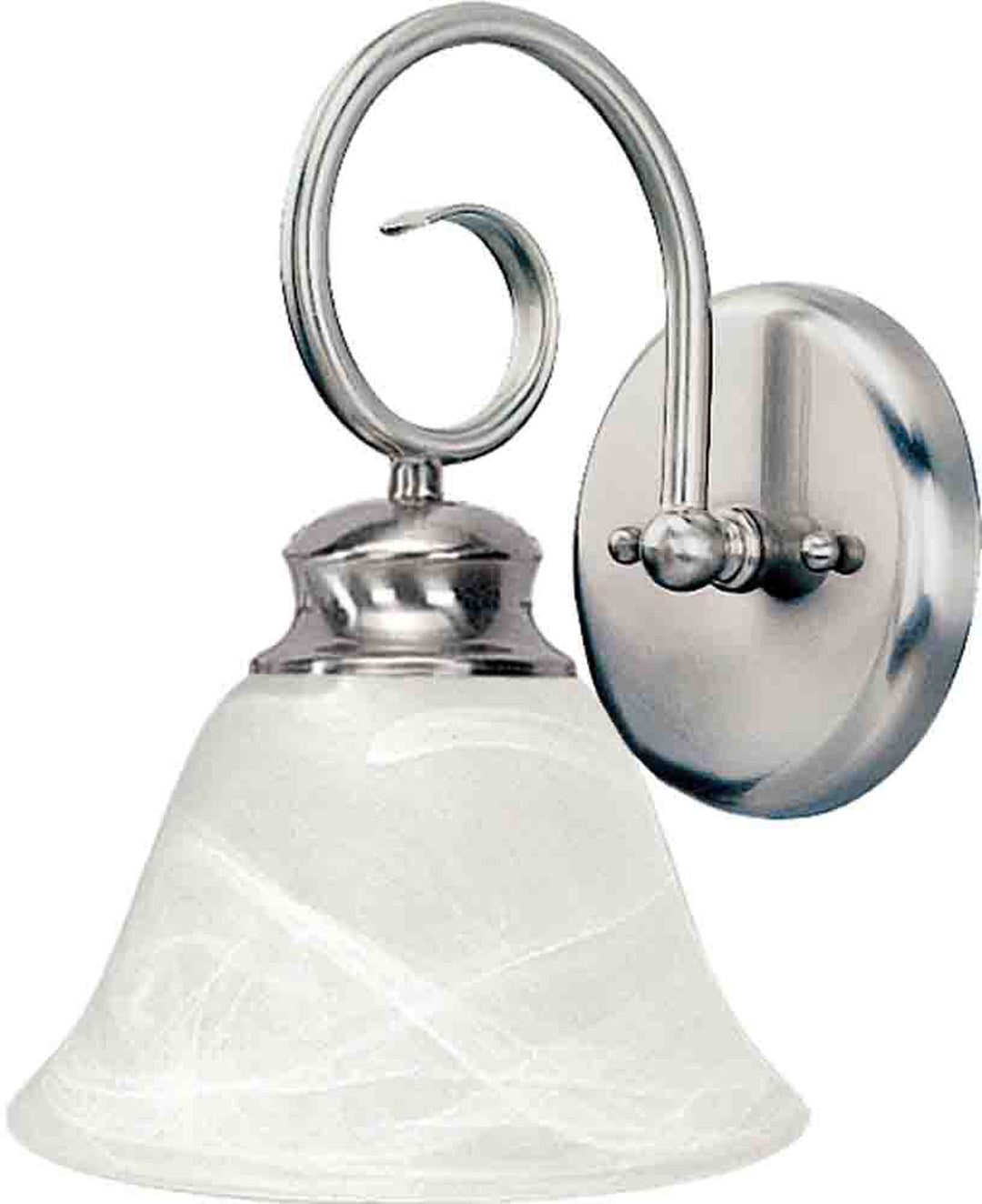 Volume Troy Brushed Nickel V1081-33 Wall Light - Brushed Nickel