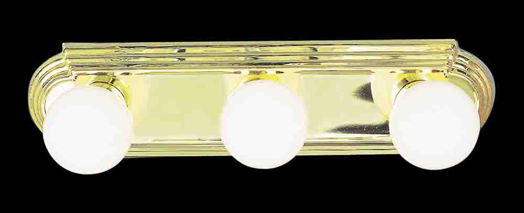 Volume Lighting V1123-2 Hollywood Race Utility Light Polish Brass