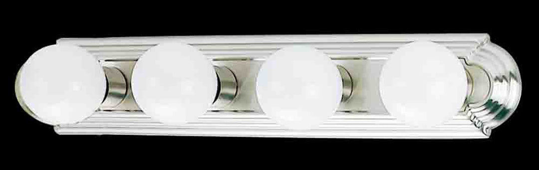 Volume Lighting V1124-33 Hollywood Race Utility Light Brushed Nickel