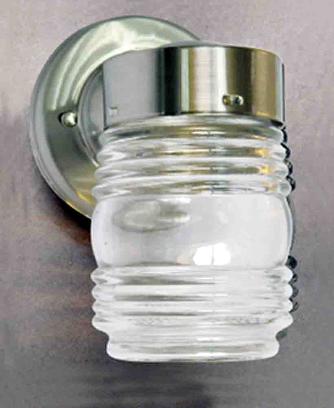 Volume Lighting V1522-33 Wall Mount Utility Light Brushed Nickel