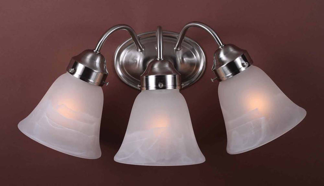 Volume Marti/ Minster Brushed Nickel V1573-33 Bath Vanity Light - Brushed Nickel